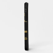 iPhone Elegante Classy Gouden Bloemen Case-Mate iPhone Case (Achterkant/links)