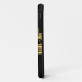 iPhone Elegante Klasse Goud Zwart Luipaard Bloem Case-Mate iPhone Case (Achterkant/links)