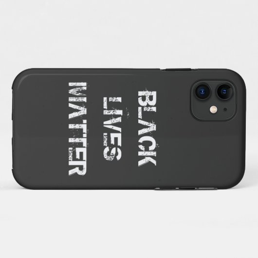 iPhone en iPad case - BLACK LEEVES MATTER (Achterkant (horizontaal))