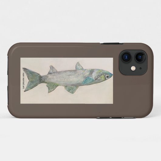 iPhone Fish Hoesje (Achterkant (horizontaal))