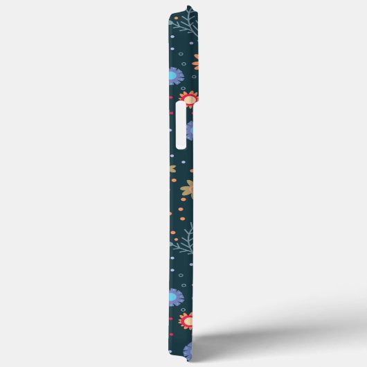 iPhone Floral Inspiron-draagtas Case-Mate iPhone Case (Achterkant / Rechts)