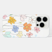 iPhone floral patroon telefoonhoesje Case-Mate iPhone Case (Achterkant (horizontaal))