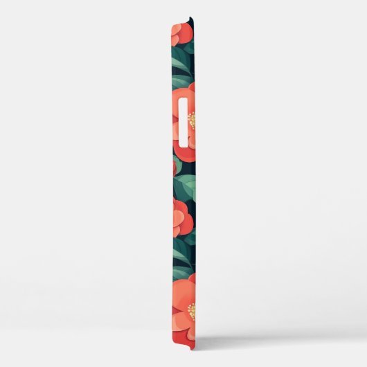 iPhone floral patroon telefoonhoesje Case-Mate iPhone Case (Achterkant / Rechts)