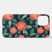 iPhone floral patroon telefoonhoesje Case-Mate iPhone Case (Achterkant (horizontaal))