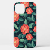 iPhone floral patroon telefoonhoesje Case-Mate iPhone Case (Achterkant)