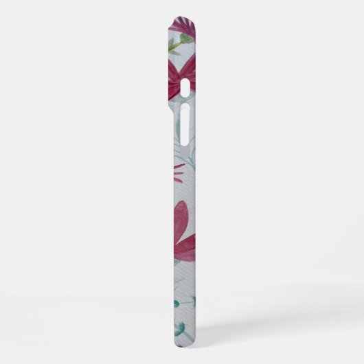 iPhone flowers botanical case iPhone Hoesje (Linkerkant)