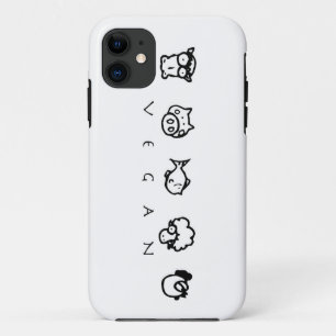 IPhone-geval Vegan Animal Phone iPhone 11 Hoesje