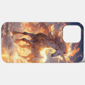 iPhone geval zeldzaam paard goud afdrukken Case-Mate iPhone Case (Achterkant (horizontaal))