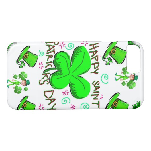 IPhone Gevallen St. Patrick's Day Case-Mate iPhone Case (Achterkant (Horizontaal))