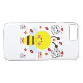 IPhone Gevallen Valentijnsdag Bumblebee Case-Mate iPhone Case (Achterkant (Horizontaal))