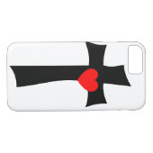 IPhone Gevallen Valentijnsdag kruis Case-Mate iPhone Case (Achterkant (Horizontaal))