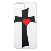 IPhone Gevallen Valentijnsdag kruis Case-Mate iPhone Case (Achterkant)