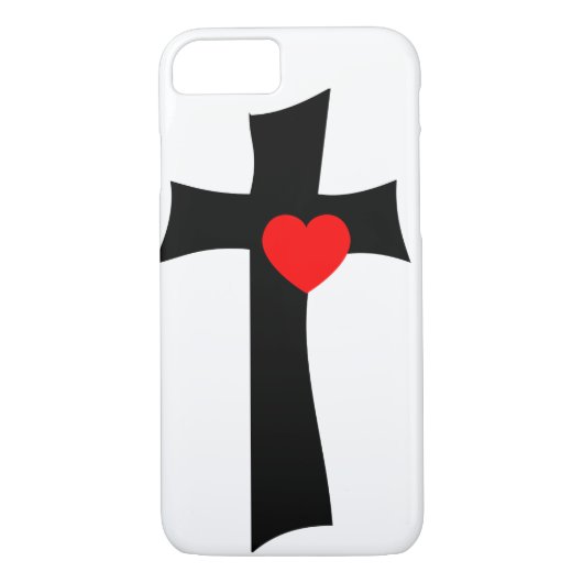 IPhone Gevallen Valentijnsdag kruis Case-Mate iPhone Case (Achterkant)