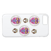 IPhone Gevallen Valentijnsdag Owl Case-Mate iPhone Case (Achterkant (Horizontaal))