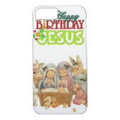 IPhone Gevallen van Kerstmis Jesus Case-Mate iPhone Case (Achterkant)