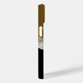 iPhone Goud Zwart Wit Uil Jewel Afbeelding Case-Mate iPhone Case (Achterkant / Rechts)