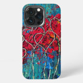 iPhone Hearts-Hoesje iPhone Hoesje (Achterkant)