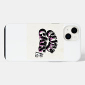 iPhone hoes met kat Hoesje (Achterkant horizontaal)