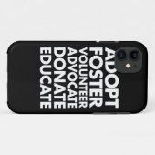 Iphone Hoesje Adopt (Achterkant (horizontaal))