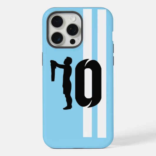 iPhone Hoesje, Apple iPhone 15 Pro Ma messi Hoesje (Achterkant)