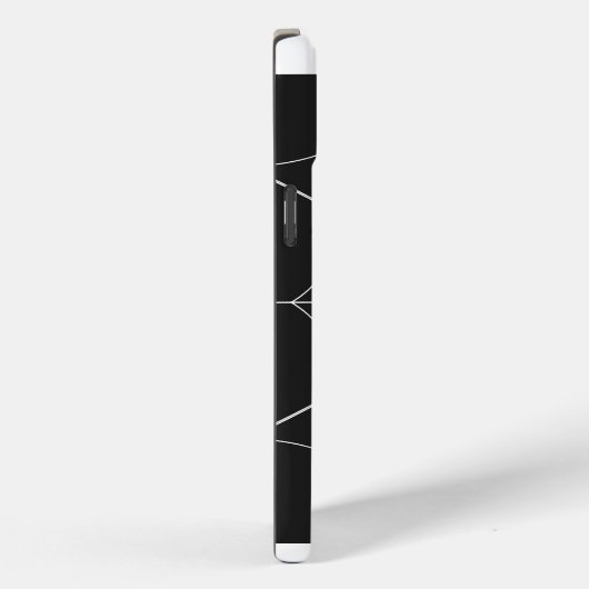 iPhone hoesje backcover met monogram N (Achterkant / Rechts)