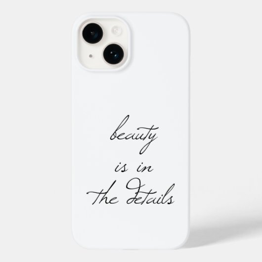 iPhone Hoesje Beauty (Achterkant)