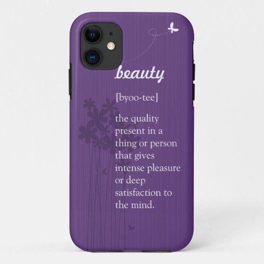 iPhone Hoesje Beauty (Achterkant)