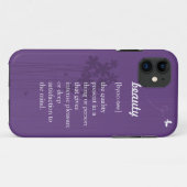 iPhone Hoesje Beauty (Achterkant (horizontaal))