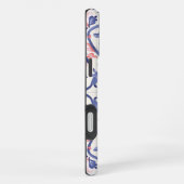 iPhone Hoesje: blauw@roze. Hoesje (Rechterkant)