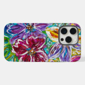 iPhone hoesje Bloemen 15 Pro Max Case (Achterkant horizontaal)