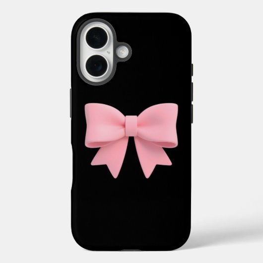 iPhone hoesje | Esthetisch lintontwerp telefoonhoe (Achterkant)