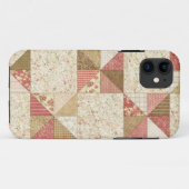 Iphone Hoesje Gekilde Floral (Achterkant (horizontaal))