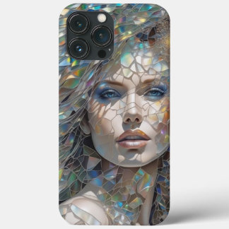 iPhone hoesje glazen showcase meisje afdrukken