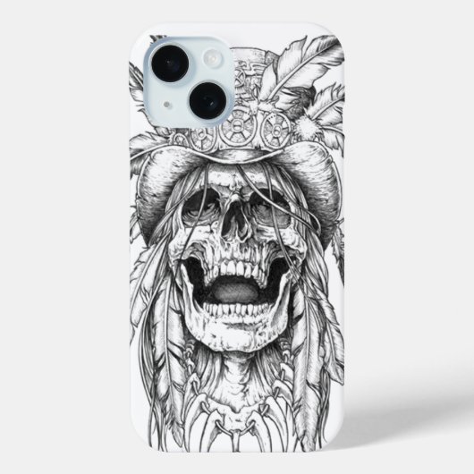 iPhone Hoesje - Hoed (Achterkant)
