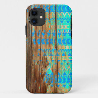 iPhone Hoesje Hout Aztec Houten iPhone 6 Hoesje