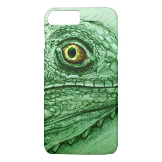 iPhone  hoesje - Iguana (Achterkant)
