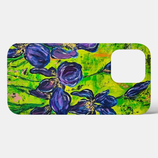 iPhone Hoesje Iris (Achterkant (horizontaal))