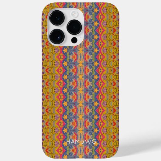 iPhone Hoesje Kleurrijk Gypsy HAMbyWG (Achterkant)