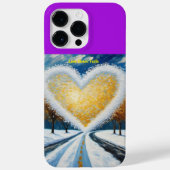 iPhone hoesje - Liefde mislukt nooit (Achterkant)