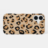 Iphone hoesje "luipaardprint" iPhone 16 hoesje (Achterkant horizontaal)