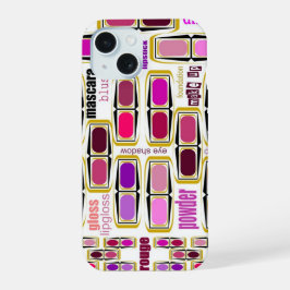 iphone hoesje make-up ontwerp 15 case