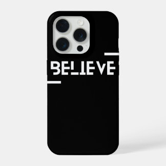 iPhone hoesje met Believe design 15 Pro Case
