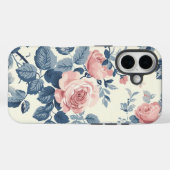 iPhone Hoesje met bloemen. (Achterkant (horizontaal))