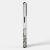 iPhone hoesje met bloemen. (Achterkant / Rechts)