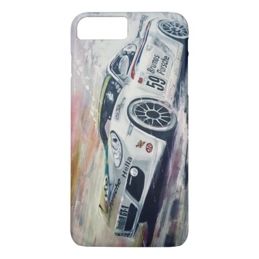 iPhone hoesje met Brumos Porsche-schildering (Achterkant)