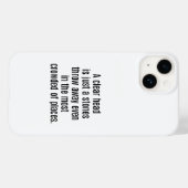 iPhone Hoesje met een Helder Hoofd (Achterkant (horizontaal))
