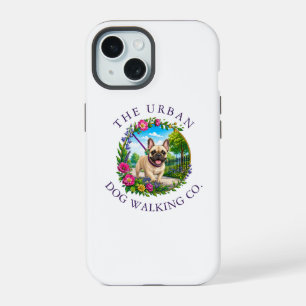iPhone Hoesje met Franse Bulldog Hondenuitlaat Acc 15 Case