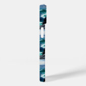 iPhone hoesje met IJslandse papegaaiduikers (Achterkant / Rechts)