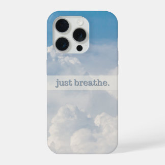 IPhone hoesje met mooie en zachte esthetische blau 15 Pro Case