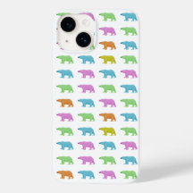 iPhone Hoesje met Poolbeerpatroon